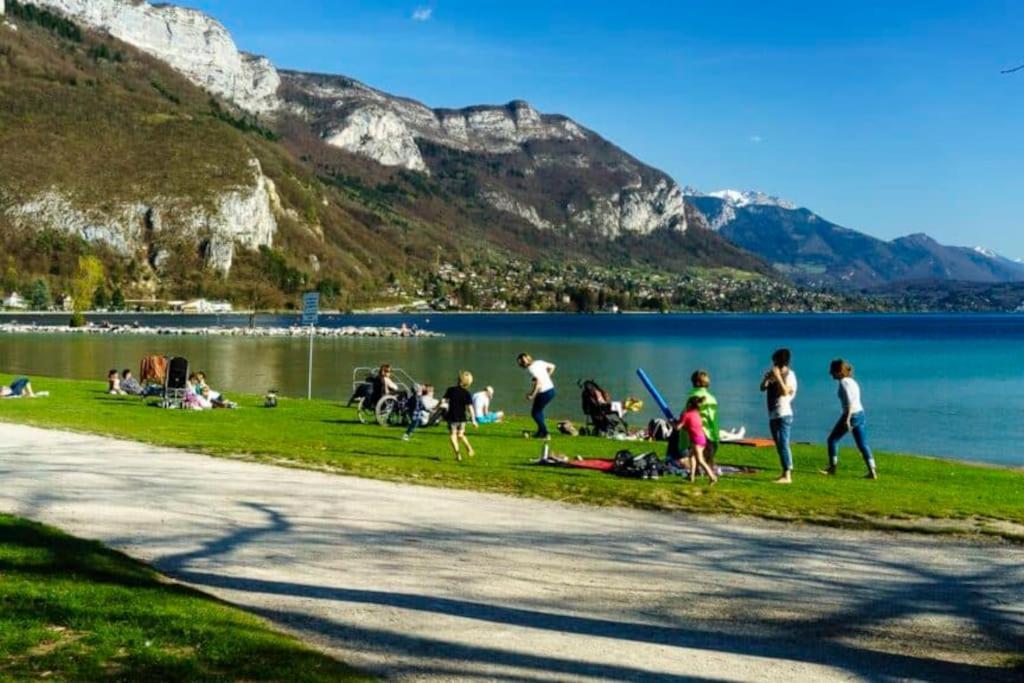 Entre Lac Et Montagne Annecy Bagian luar foto